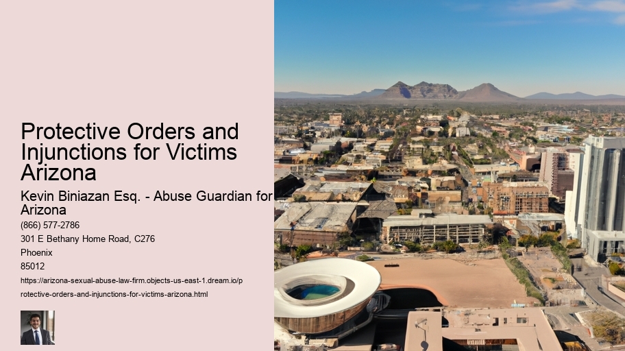 Protective Orders and Injunctions for Victims Arizona